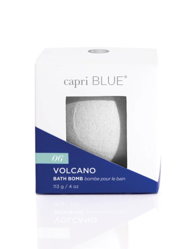 CAPRI BLUE VOLCANO BATH BOMB, 4 OZ