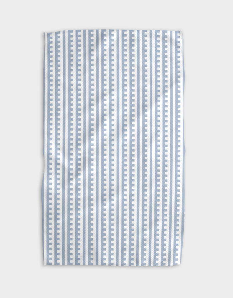 GEOMETRY FRESH LINEN TEA TOWEL