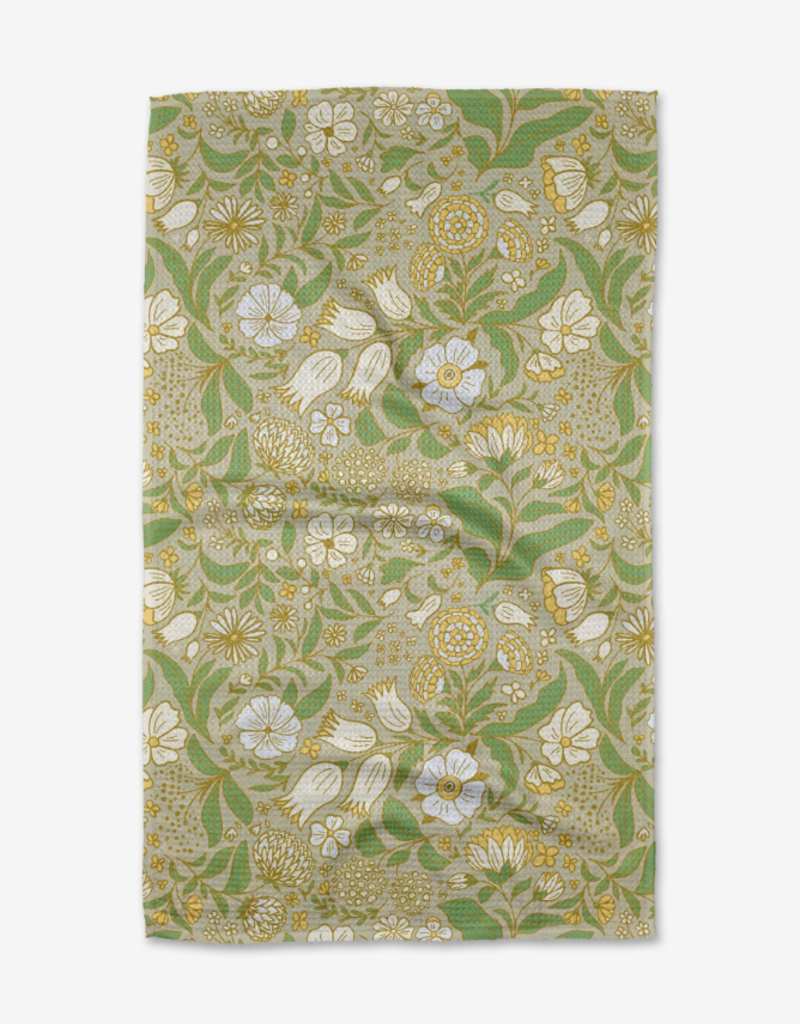 GEOMETRY GOLDEN SUMMER TEA TOWEL