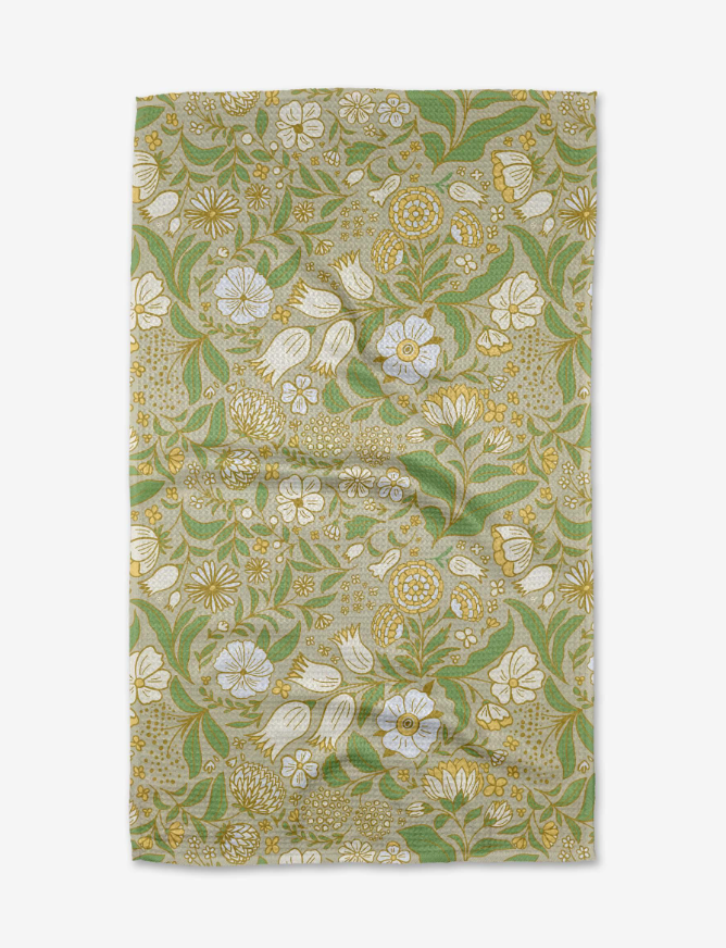GEOMETRY GOLDEN SUMMER TEA TOWEL GEOMETRY GOLDEN SUMMER TEA TOWEL