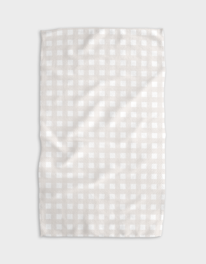GEOMETRY GIGI BEIGE TEA TOWEL