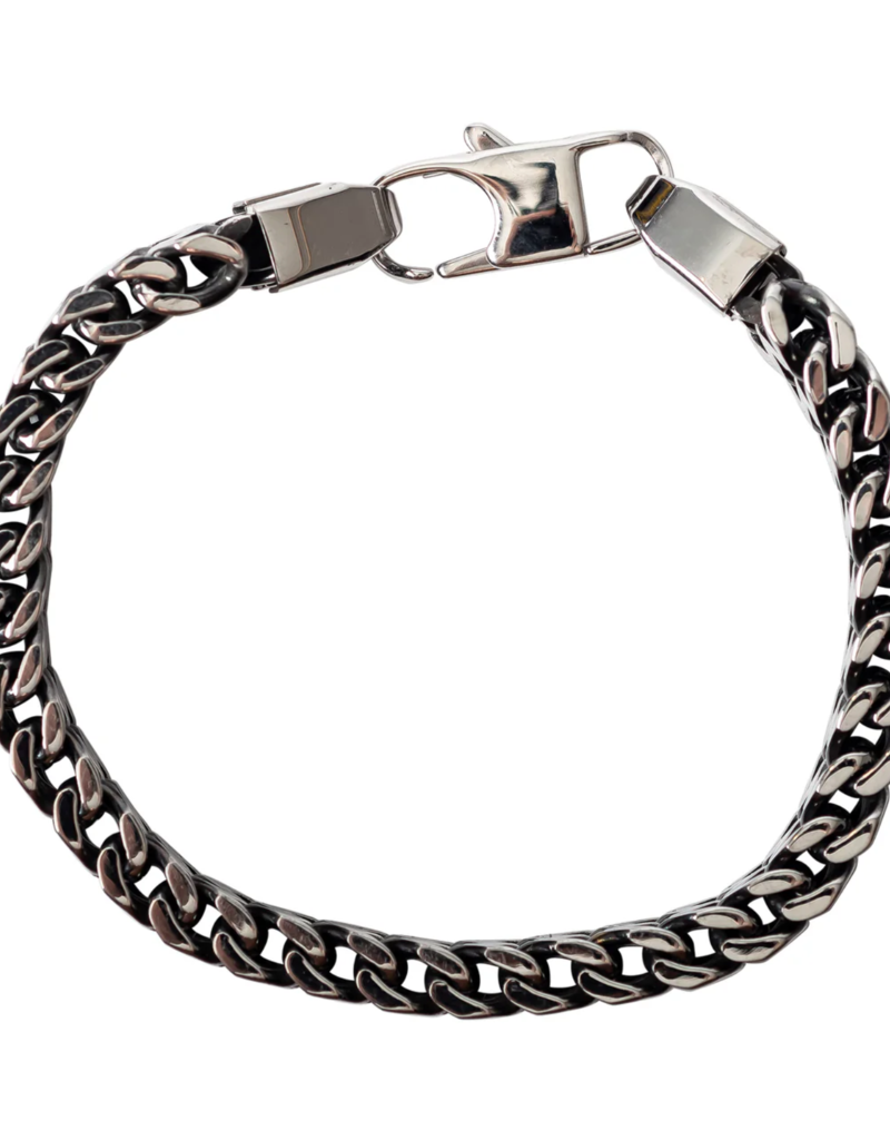 VINCE LINK CUFF-SILVER