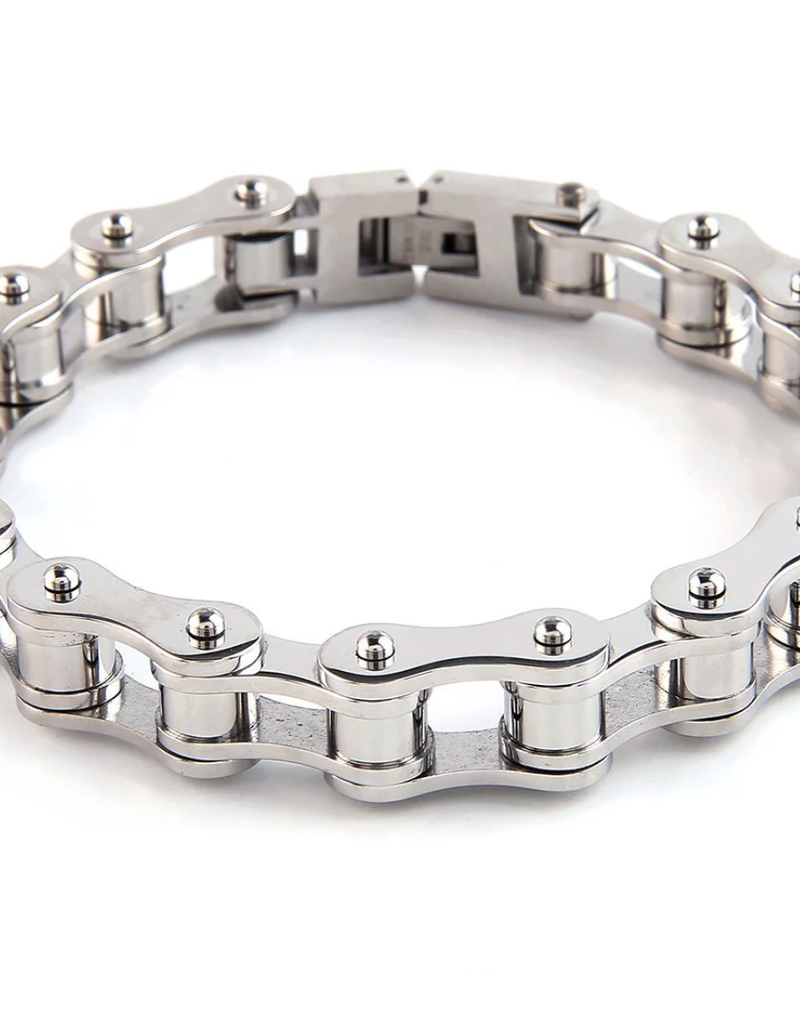DAKOTA STAINLESS BIKE CHAIN BRACELET