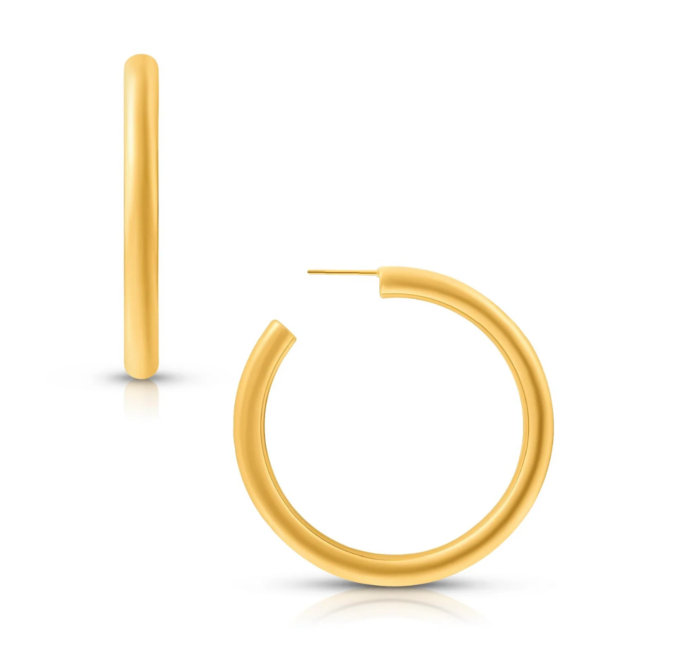 ELLIE VAIL FLORA MEDIUM HOOP EARRINGS ELLIE VAIL FLORA MEDIUM HOOP EARRINGS