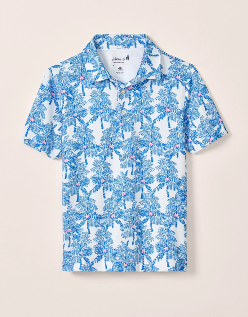 JOHNNIE-O THE GROVE PERFORMANCE MESH POLO