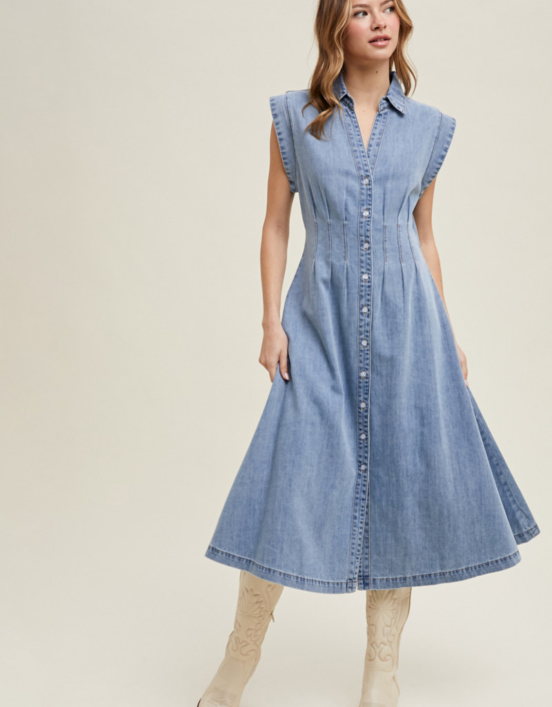 LOCKHARDT DENIM DRESS