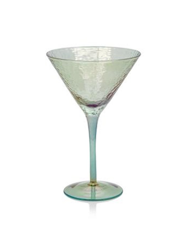 ZODAX APERITIVO MARTINI GLASS-LUSTER BLUE
