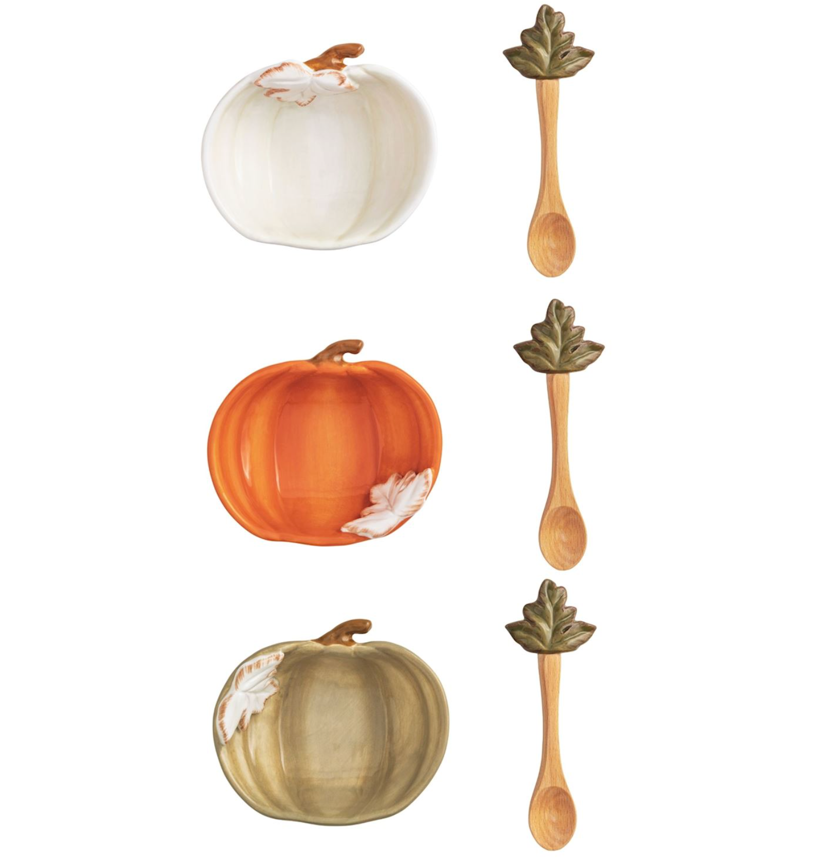 MUD PIE PUMPKIN DIP BOWL SETS