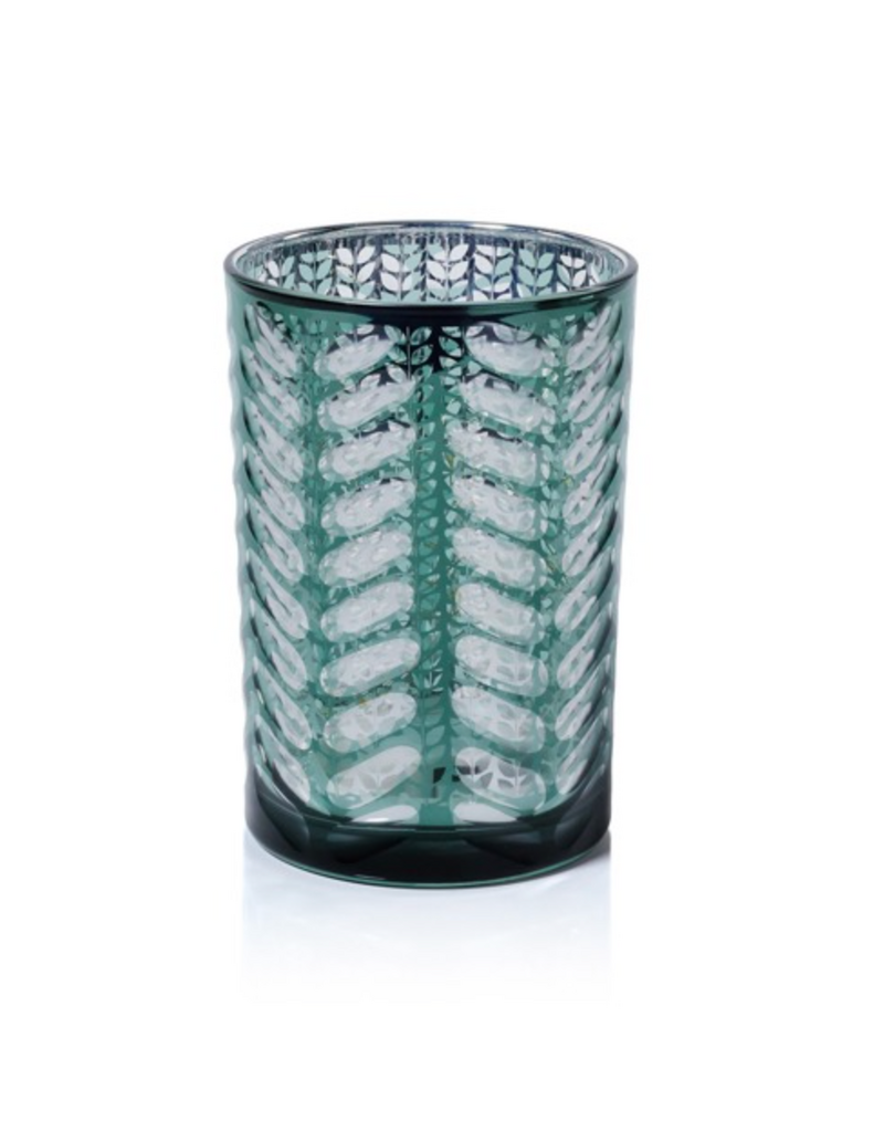 ZODAX Laser Etched Metallic LED Hurricane-Green, 7"