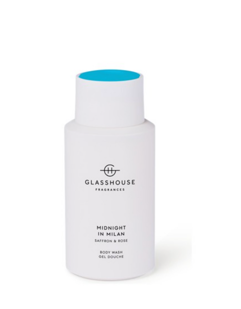 GLASSHOUSE FRAGRANCES 10.1 OZ BODY WASH-MIDNIGHT IN MILAN