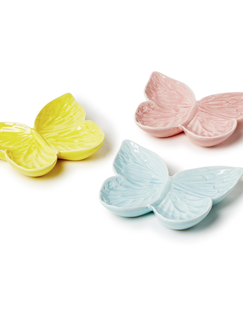 TWO'S COMPANY BUTTERFLY TIDBIT DISHES