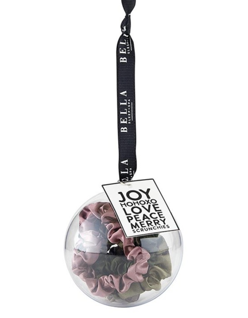 BELLA SLEEP AND SPA SCRUNCHIE ORNAMENT-FALL NEUTRALS