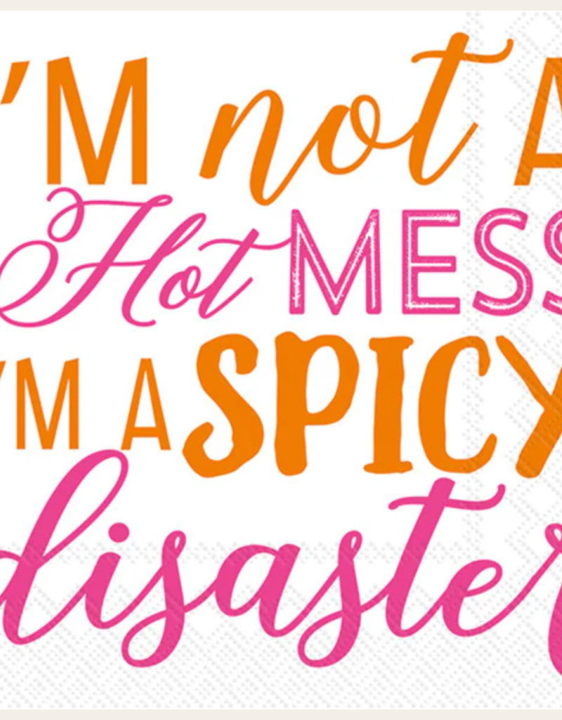 SPICY DISASTER COCKTAIL NAPKINS