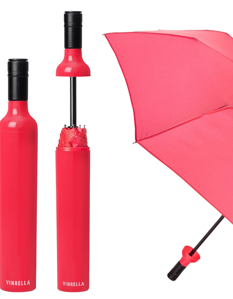 VINRELLA PINK PUNCH BOTTLE UMBRELLA