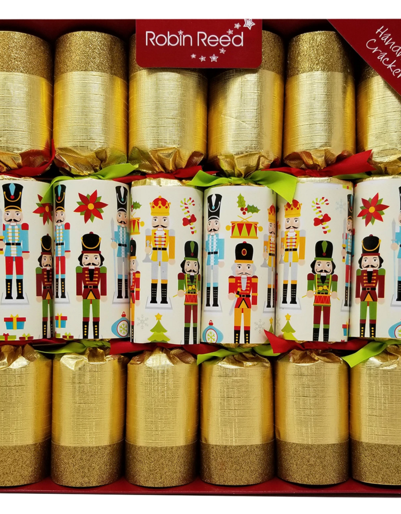 ROBIN REED CHRISTMAS CRACKERS TRADITIONAL NUTCRACKER CHRISTMAS CRACKERS