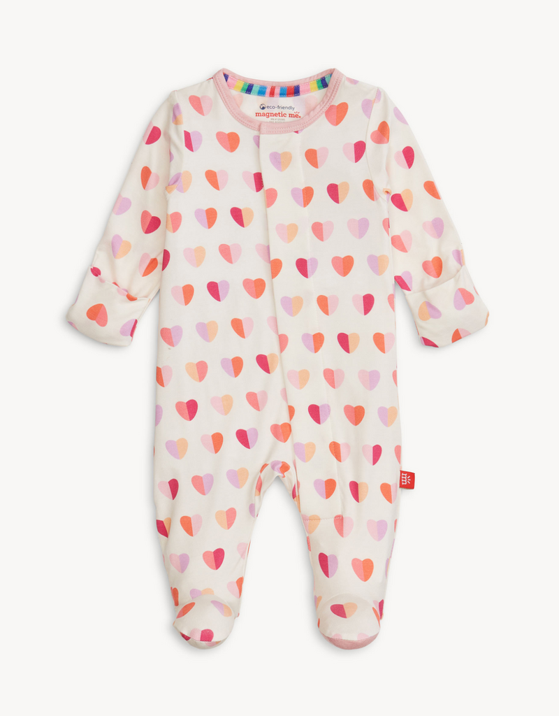 MAGNETIC ME PINK XOXO MODAL FOOTIE