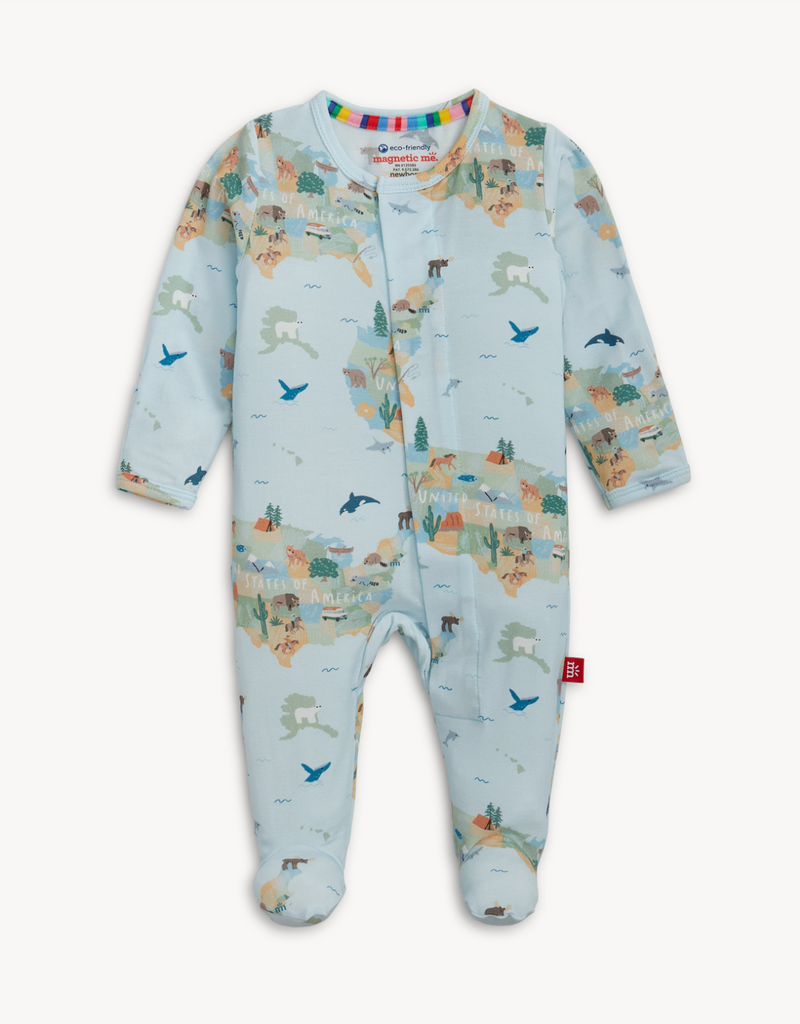 MAGNETIC ME AMERICA THE BEAUTIFUL MODAL FOOTIE