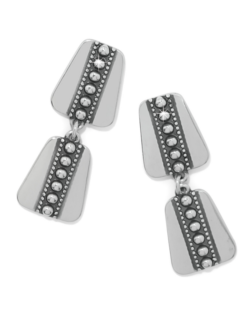 BRIGHTON PRETTY TOUGH GEO POST DROP EARRINGS