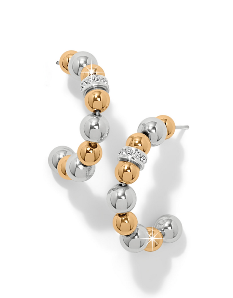 BRIGHTON MERIDIAN PETITE STATION HOOP EARRINGS