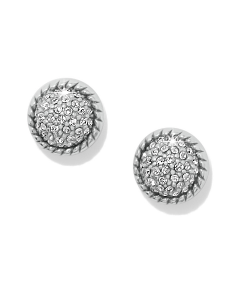 BRIGHTON ILLUMINA CELESTE DOME POST EARRINGS