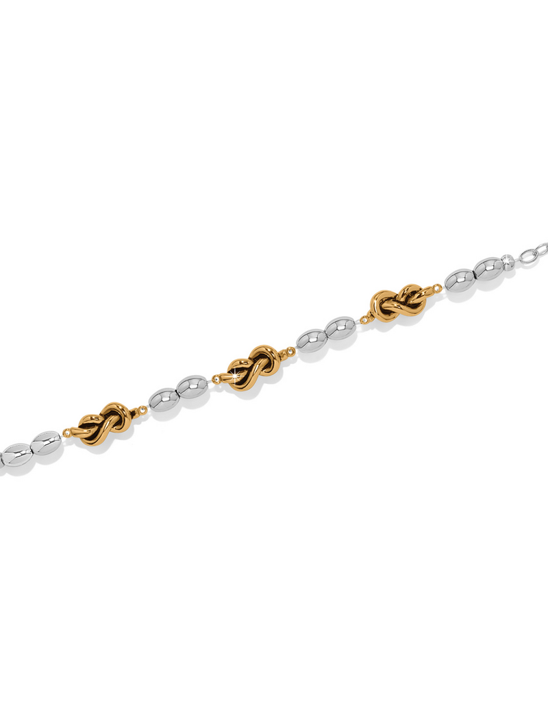 BRIGHTON INTERLOK SINGLE KNOT DROPS BRACELET