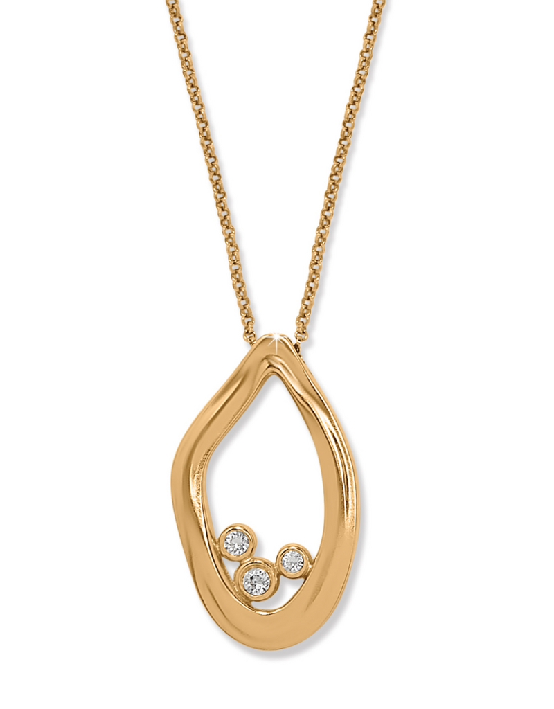 BRIGHTON CASCADE LUMINA GOLD NECKLACE