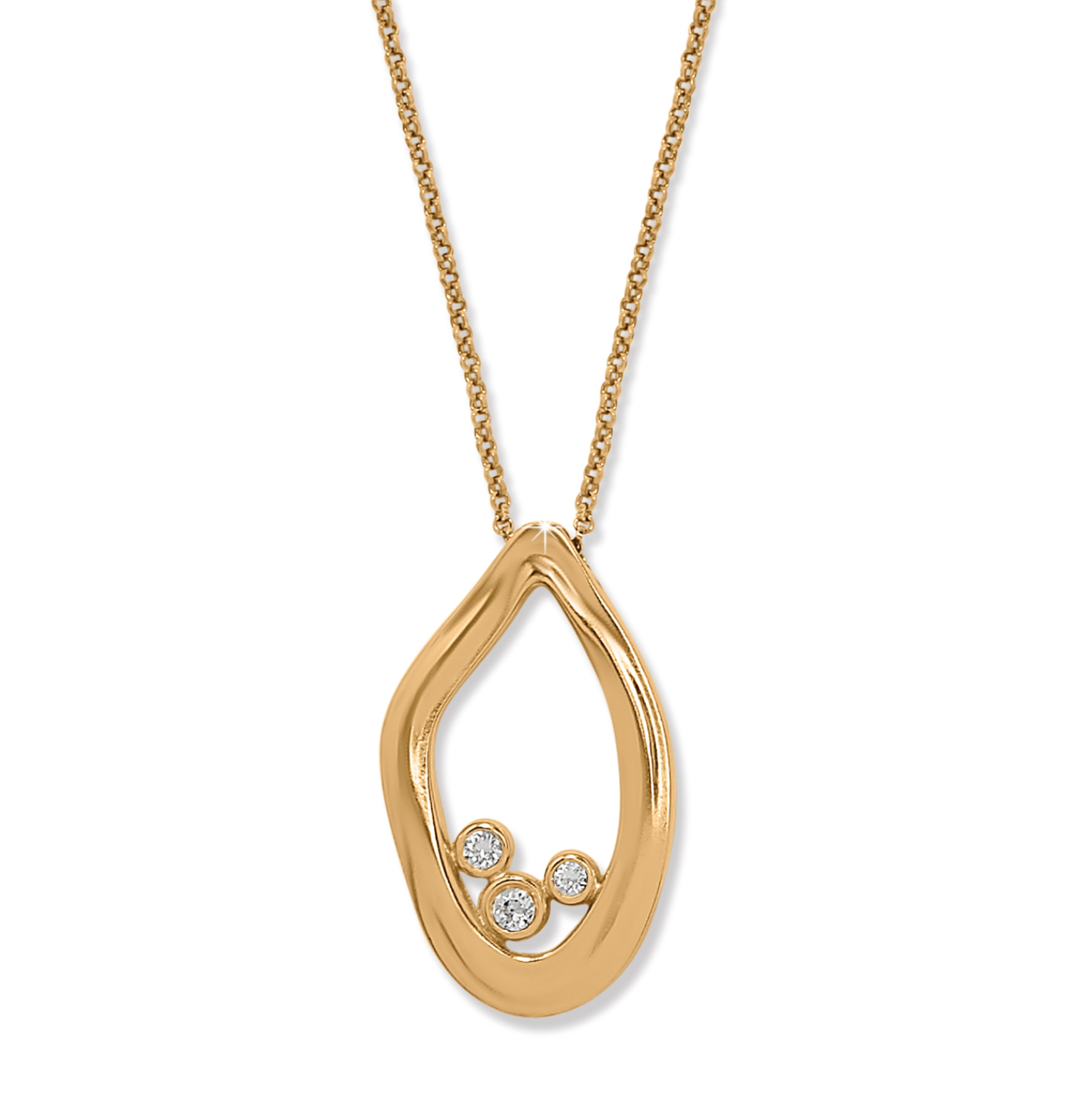 BRIGHTON CASCADE LUMINA GOLD NECKLACE BRIGHTON CASCADE LUMINA GOLD NECKLACE