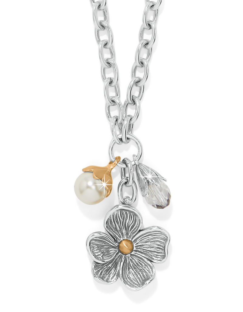 BRIGHTON EVERBLOOM WINDFLOWER CHARM NECKLACE