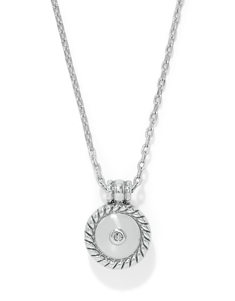 BRIGHTON ILLUMINA CELESTE DOME NECKLACE