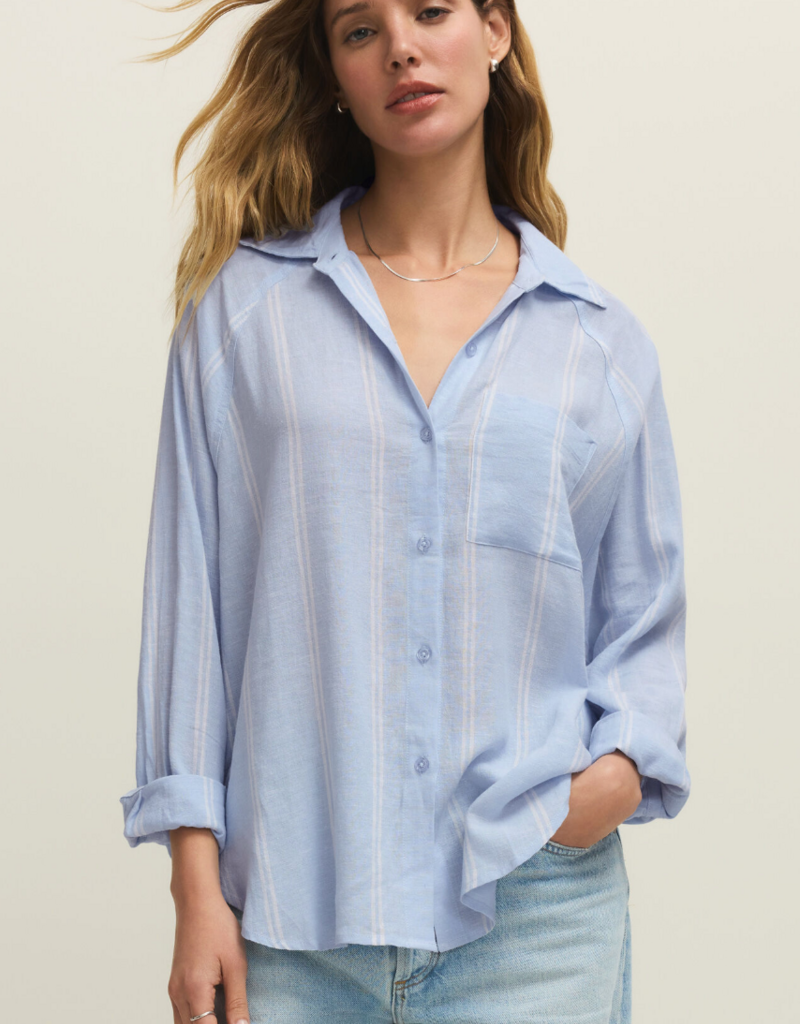 Z SUPPLY THE PERFECT LINE TOP-BLUE LIGHT