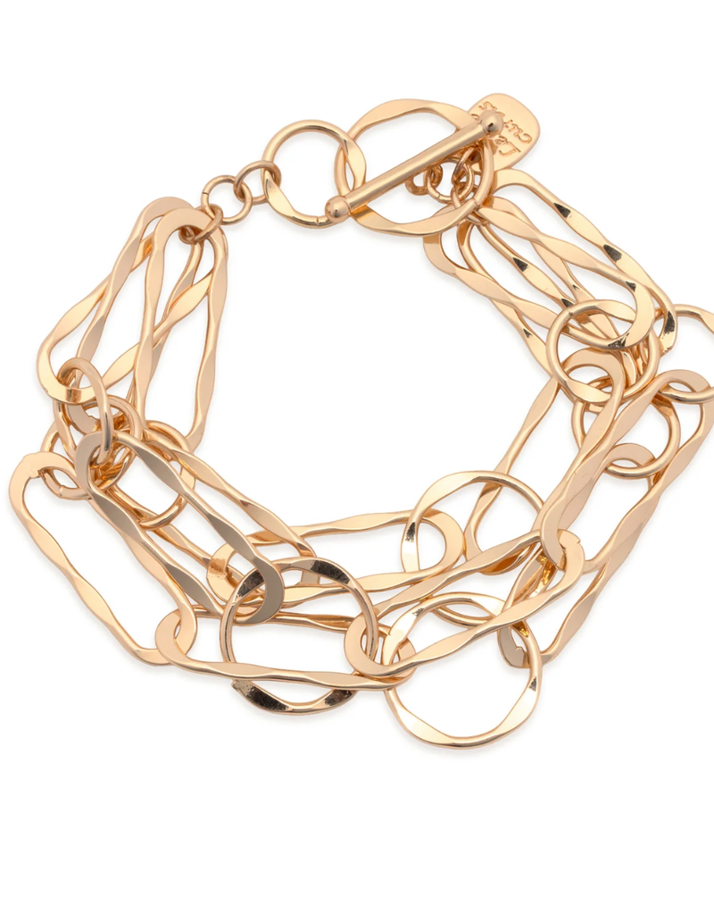 LESLIE CURTIS JEWELRY SINCLAIR BRACELET-GOLD