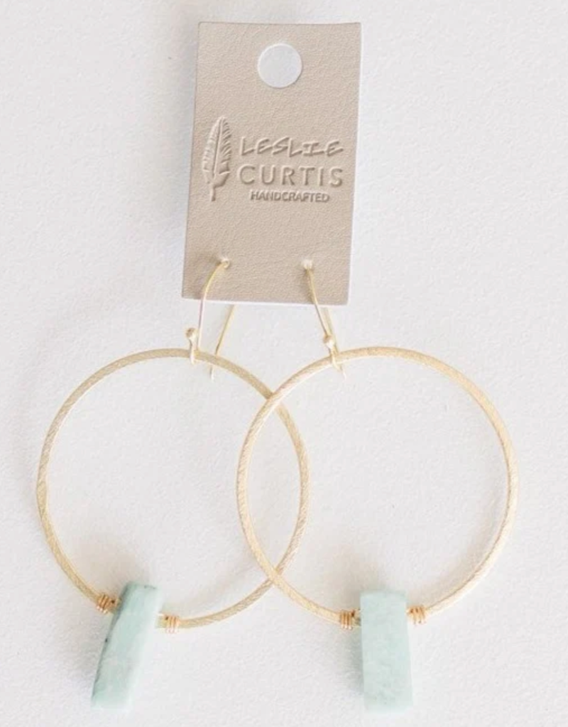 LESLIE CURTIS JEWELRY ALEXANDRIA EARRINGS-GOLD