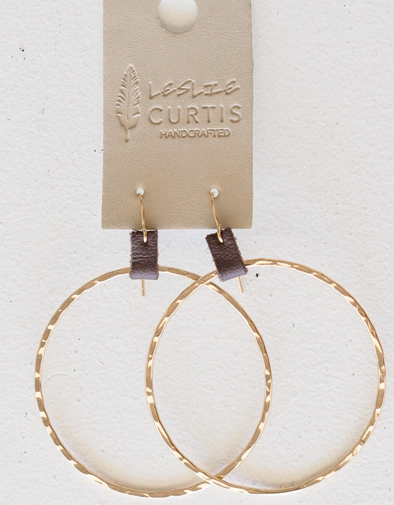 LESLIE CURTIS JEWELRY WEST EARRINGS-GOLD