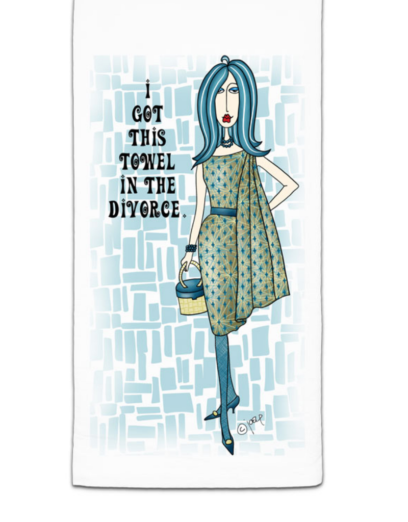 CJ BELLA CO I GOT THIS TOWEL FLOUR SACK TOWEL