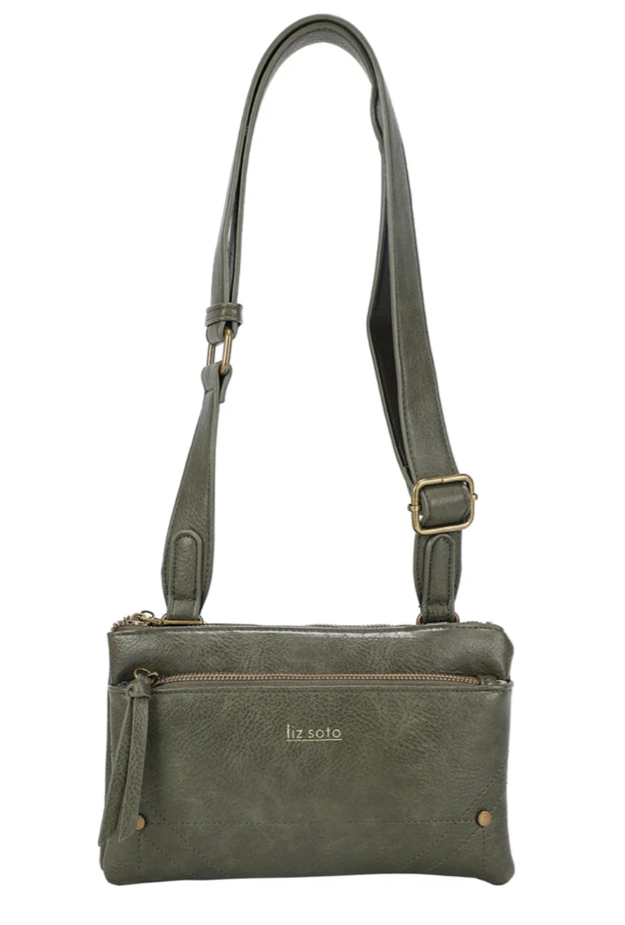 LIZ SOTO ZOE SMALL ADJUSTABLE CROSS BODY