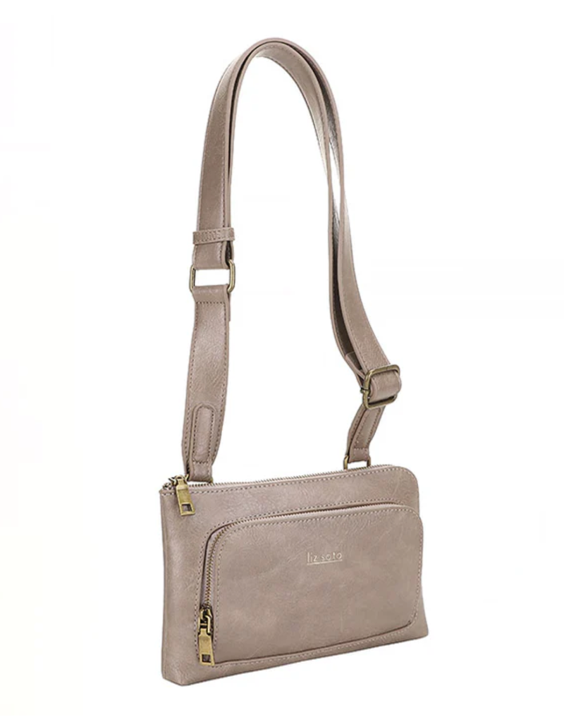 LIZ SOTO JENNI SMALL ADJUSTABLE CROSSBODY
