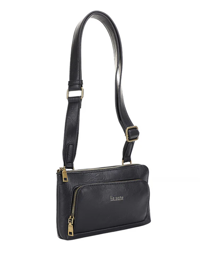 LIZ SOTO JENNI SMALL ADJUSTABLE CROSSBODY