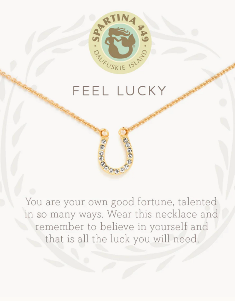 SEA LA VIE NECKLACE- LUCKY/HORSESHOE