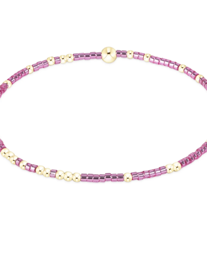 ENEWTON EXTENDS HOPE UNWRITTEN BRACELET-PINK METALLIC