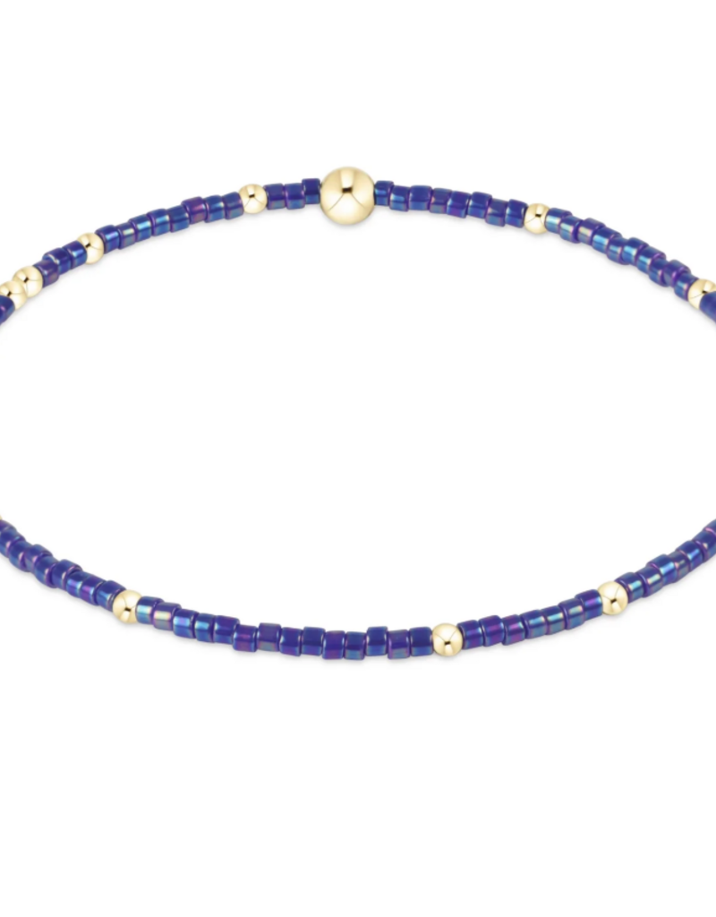 ENEWTON EXTENDS HOPE UNWRITTEN BRACELET-BLUE METALLIC