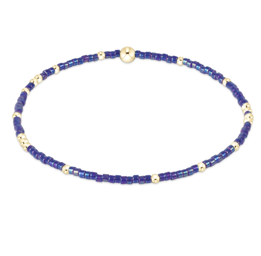 ENEWTON EXTENDS HOPE UNWRITTEN BRACELET-BLUE METALLIC ENEWTON EXTENDS HOPE UNWRITTEN BRACELET-BLUE METALLIC