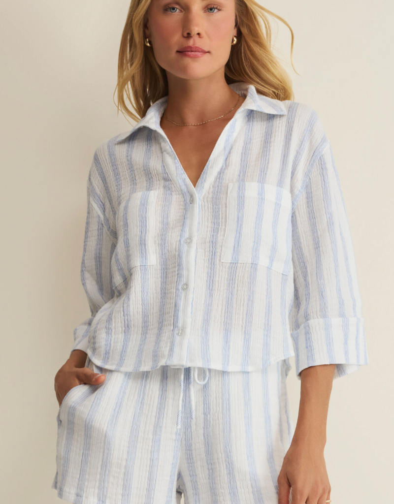 Z SUPPLY HELENA STRIPED SHIRT