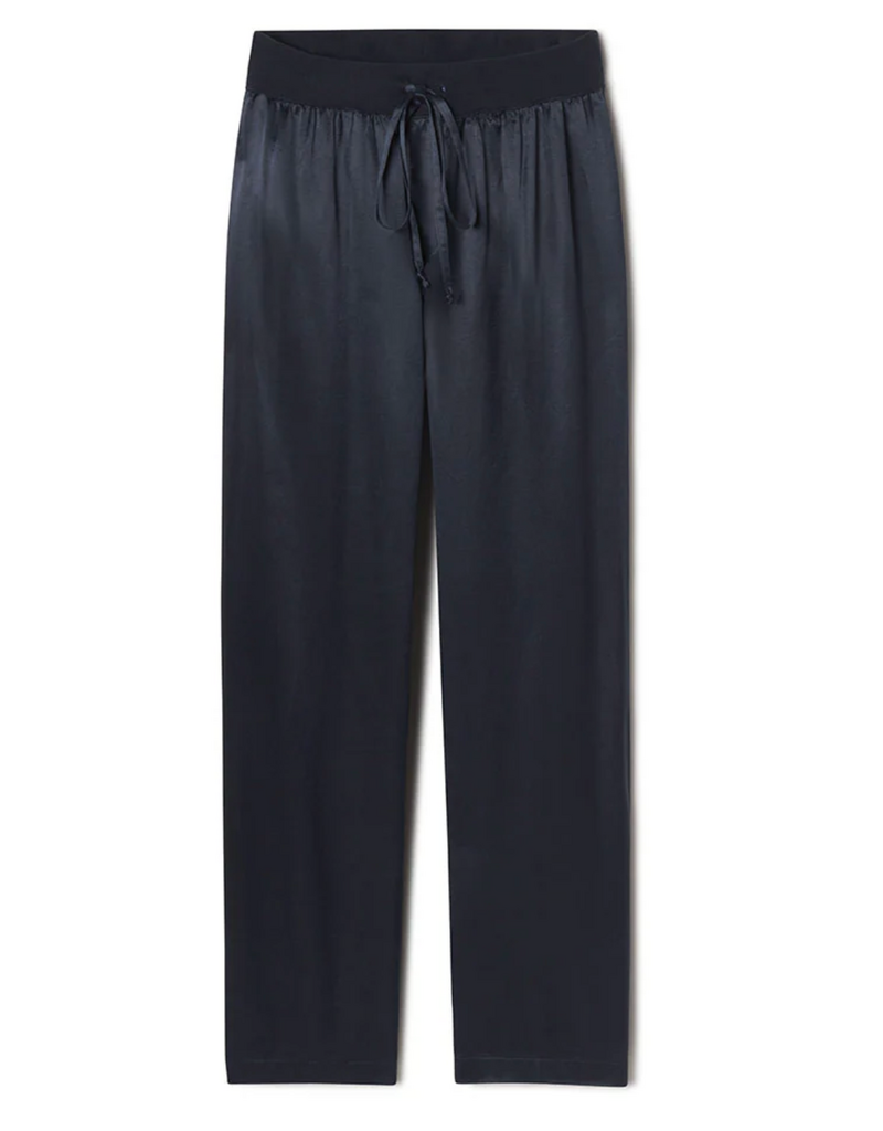 PJ HARLOW JOLIE CAPRI SATIN LOUNGE PANT