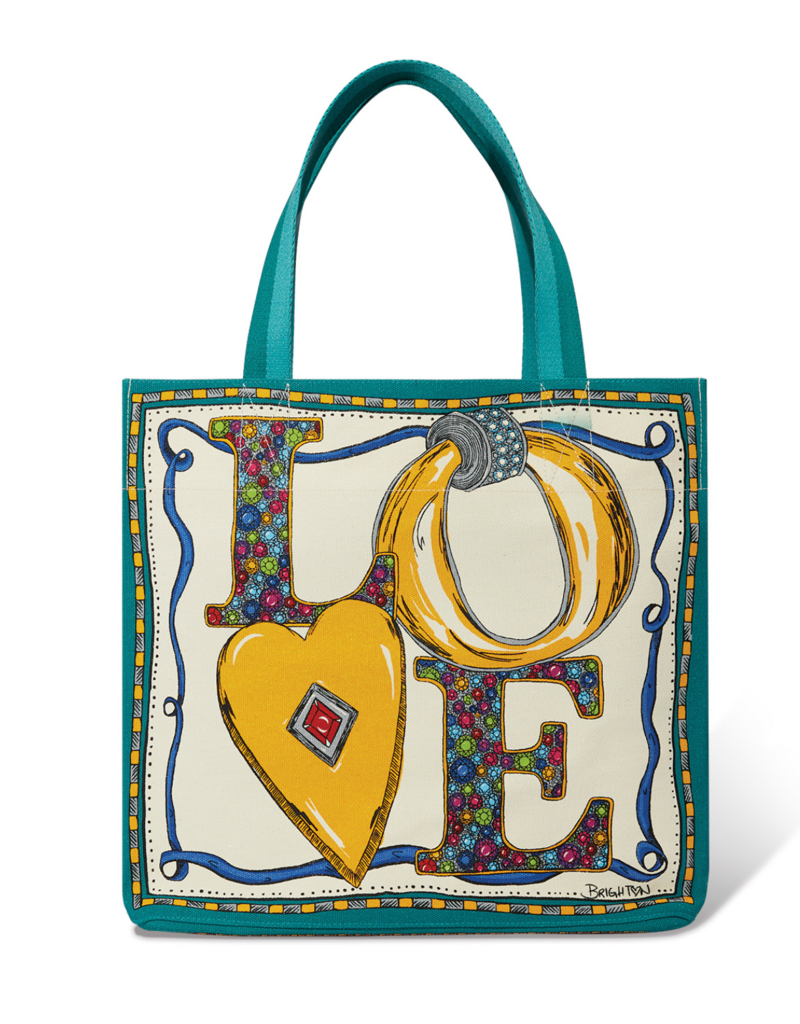 BRIGHTON CHARMED HOLIDAY LOVE TOTE