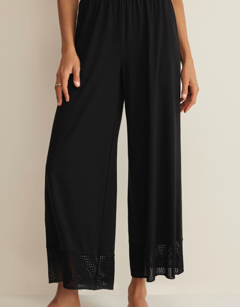 Z SUPPLY BANYAN PANT-BLACK