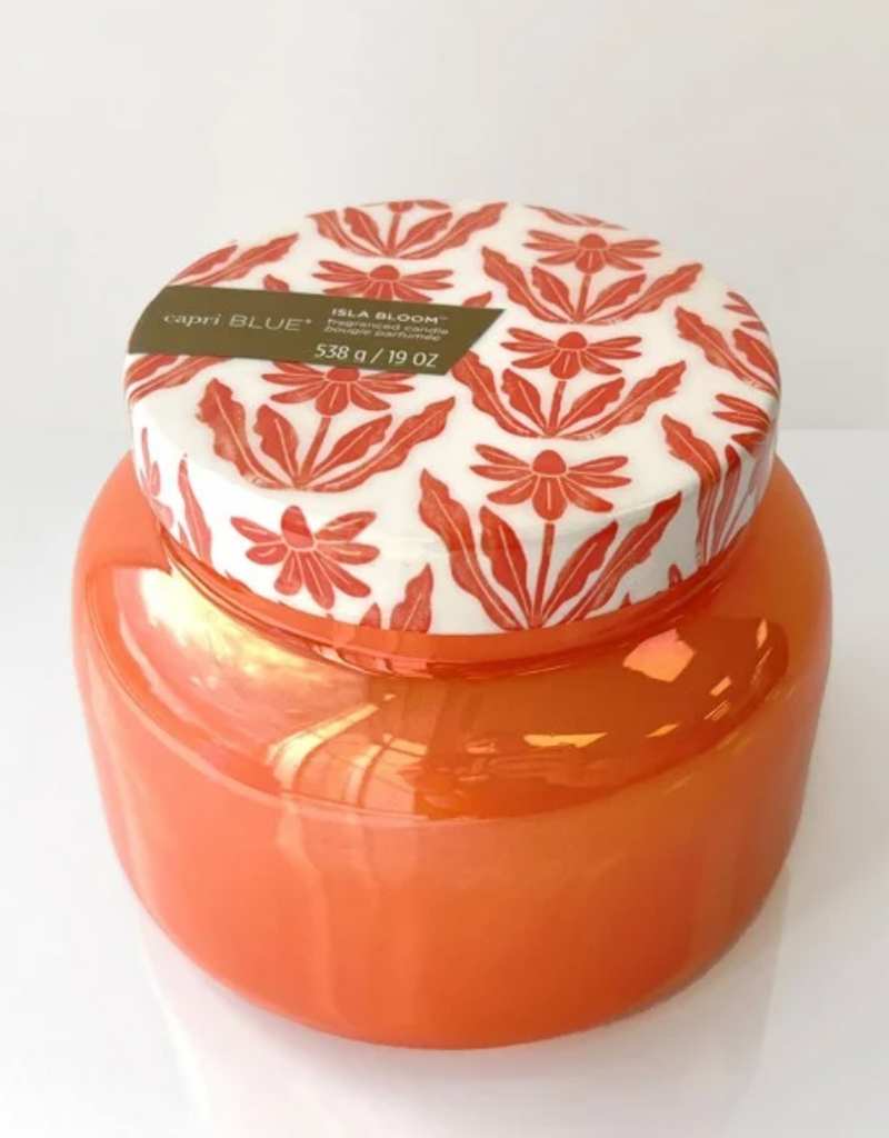CAPRI BLUE RIVIERA SUNSET SIGNATURE CANDLE 19 OZ, ISLA BLOOM