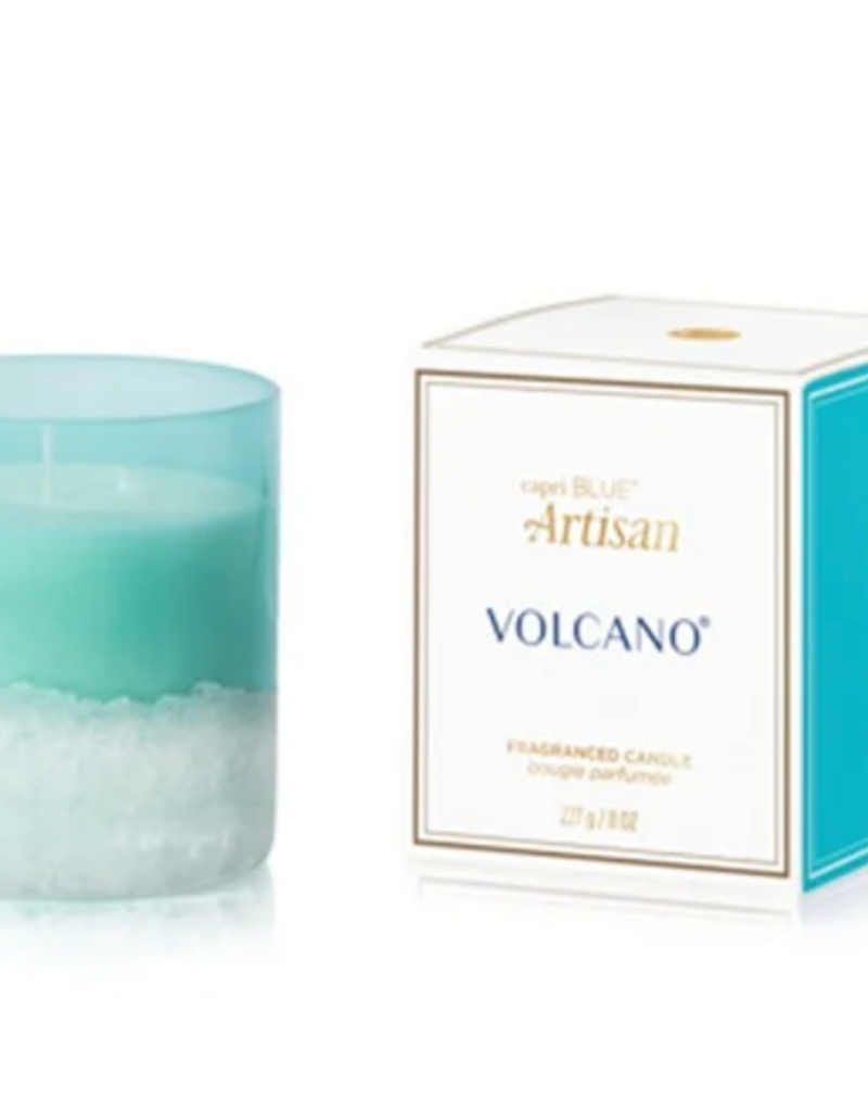 CAPRI BLUE LUCE D'AMALFI 8 OZ BOXED TUMBLER, VOLCANO