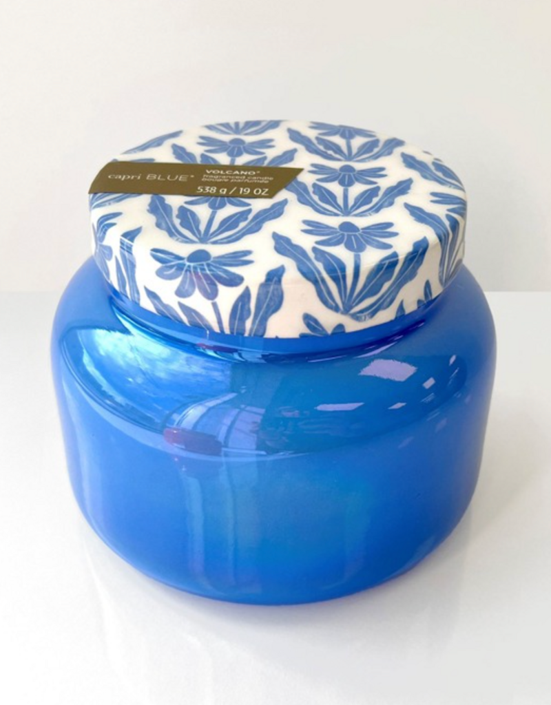 CAPRI BLUE RIVIERA SUNSET SIGNATURE CANDLE 19 OZ, VOLCANO