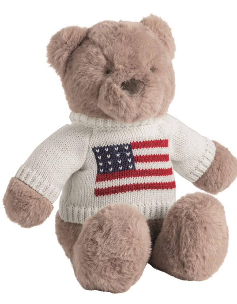 MUD PIE LIBERTY BEAR SWEATER PAL PLUSH