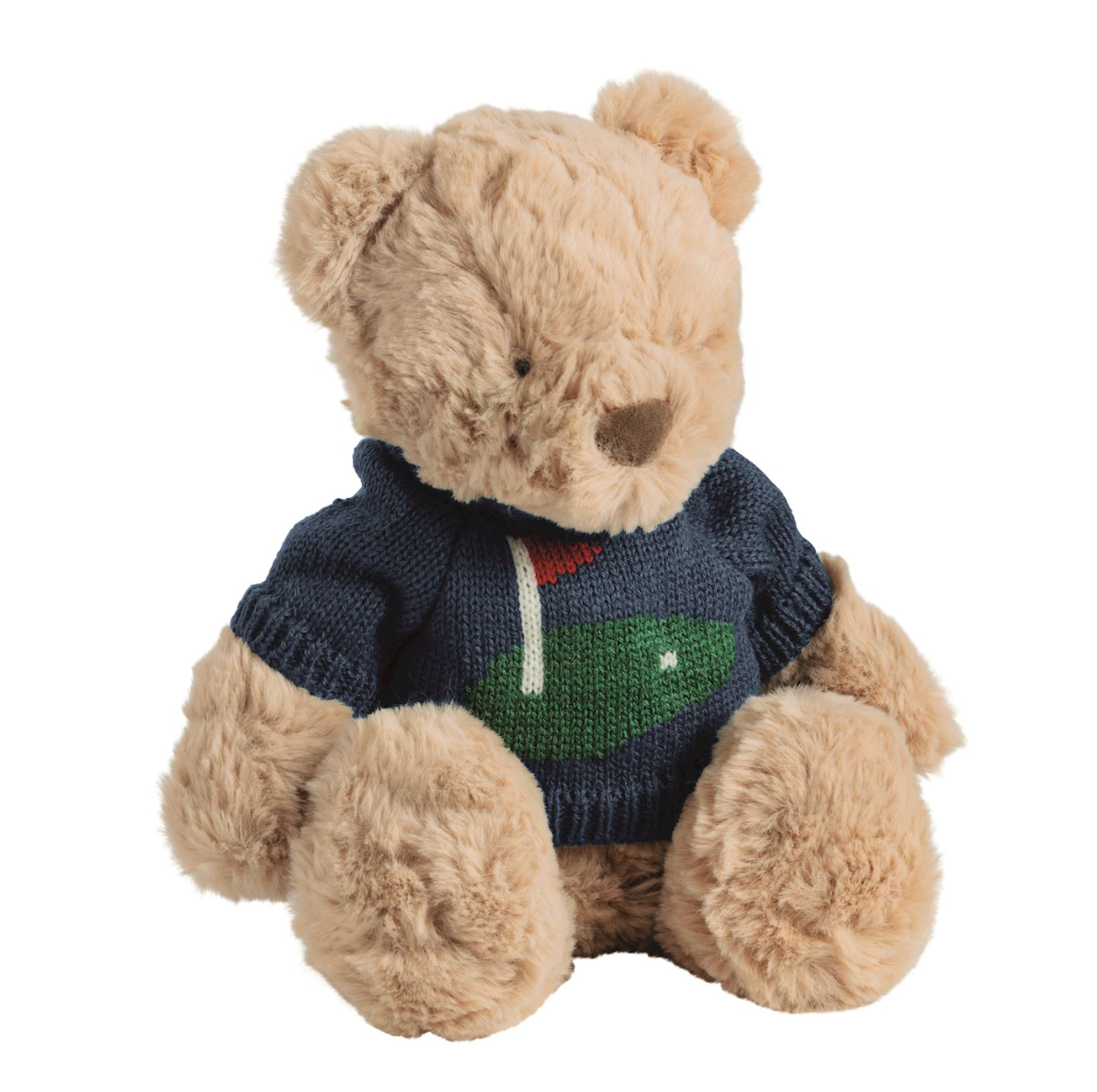 MUD PIE BIRDIE THE BEAR SWEATER PLUSH PAL